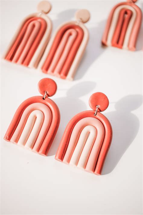 polymer earrings ideas|homemade polymer clay earrings.